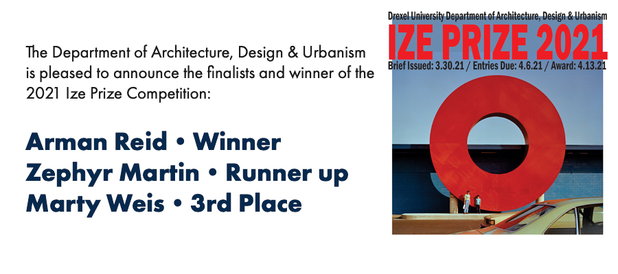 Finalists and winner of the 2021 Ize Prize Competition